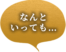 なんといっても…